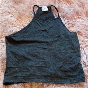 Grey tank top from PacSun